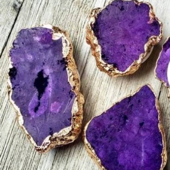 Druzy Agate Crystal Phone Holder - Picture 7 of 8